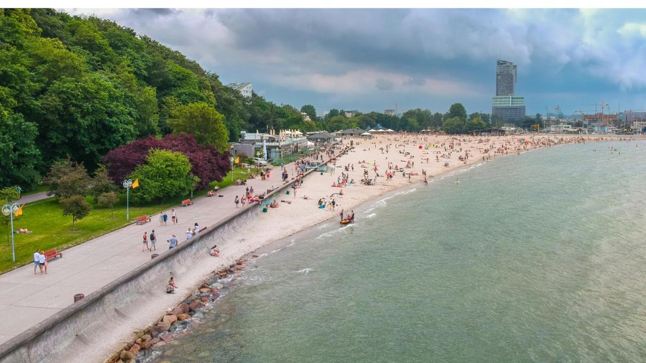 Apartament Faltom 26 Yacht Park Z Tarasem Gdynia Buitenkant foto