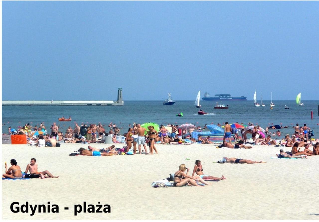Apartament Faltom 26 Yacht Park Z Tarasem Gdynia Buitenkant foto