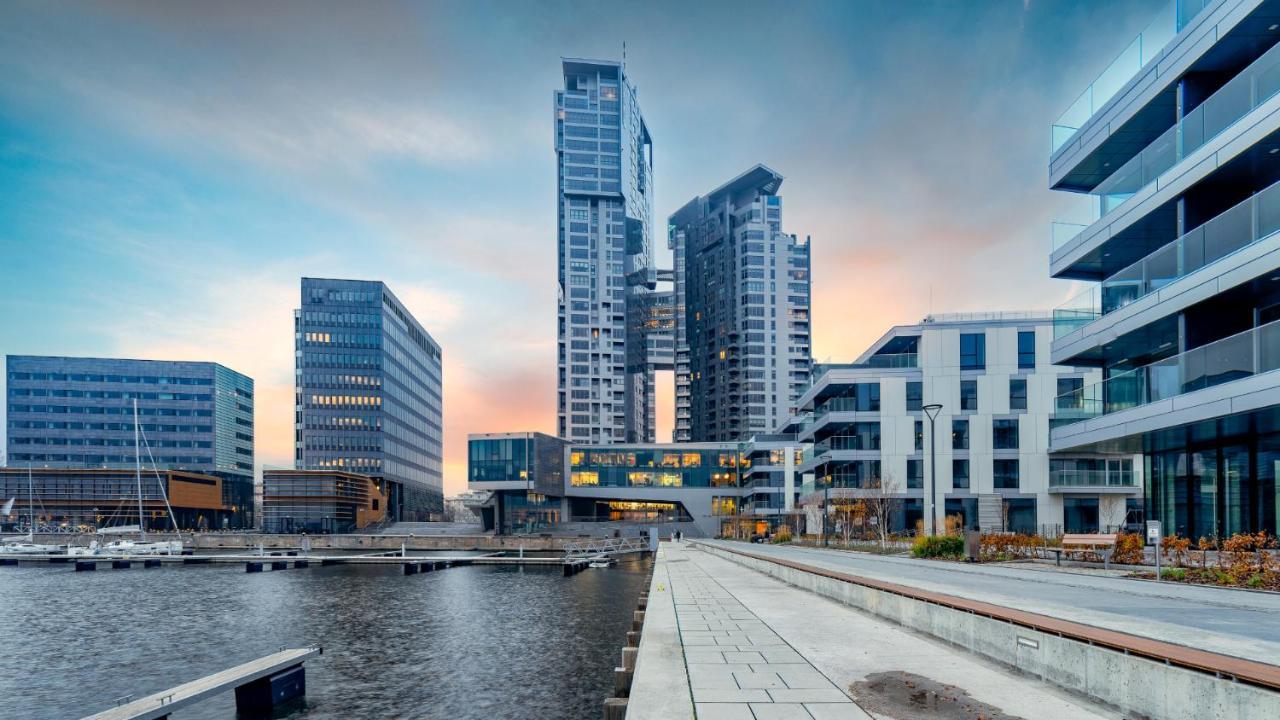 Apartament Faltom 26 Yacht Park Z Tarasem Gdynia Buitenkant foto