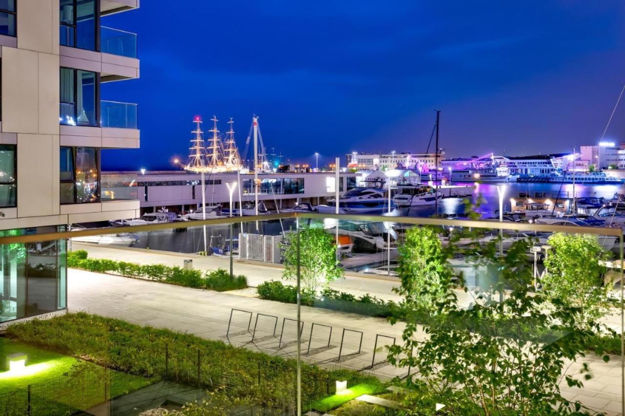 Apartament Faltom 26 Yacht Park Z Tarasem Gdynia Buitenkant foto